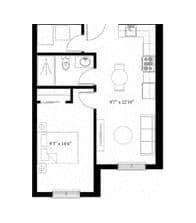 Knight A floor plan