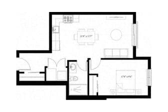 Knight B floor plan